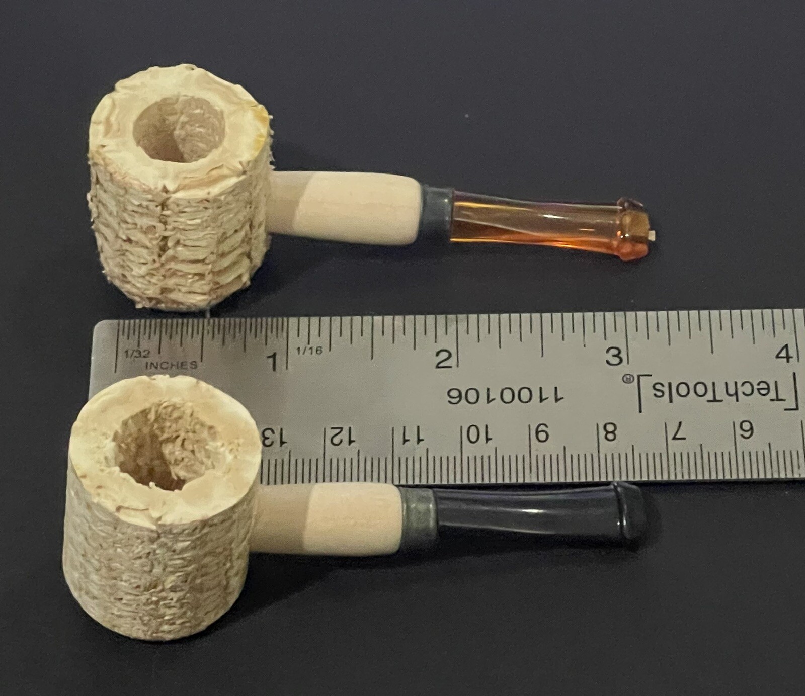 Classic Original Small Corn Cob Tobacco Smoking Pipes – 2 Pipes! *FREE SHIPPING*