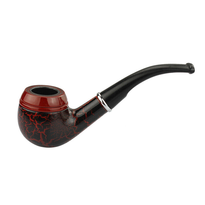 Durable Wooden Wood Smoking Pipe Tobacco Cigarettes Cigar Pipes Enchase Gift