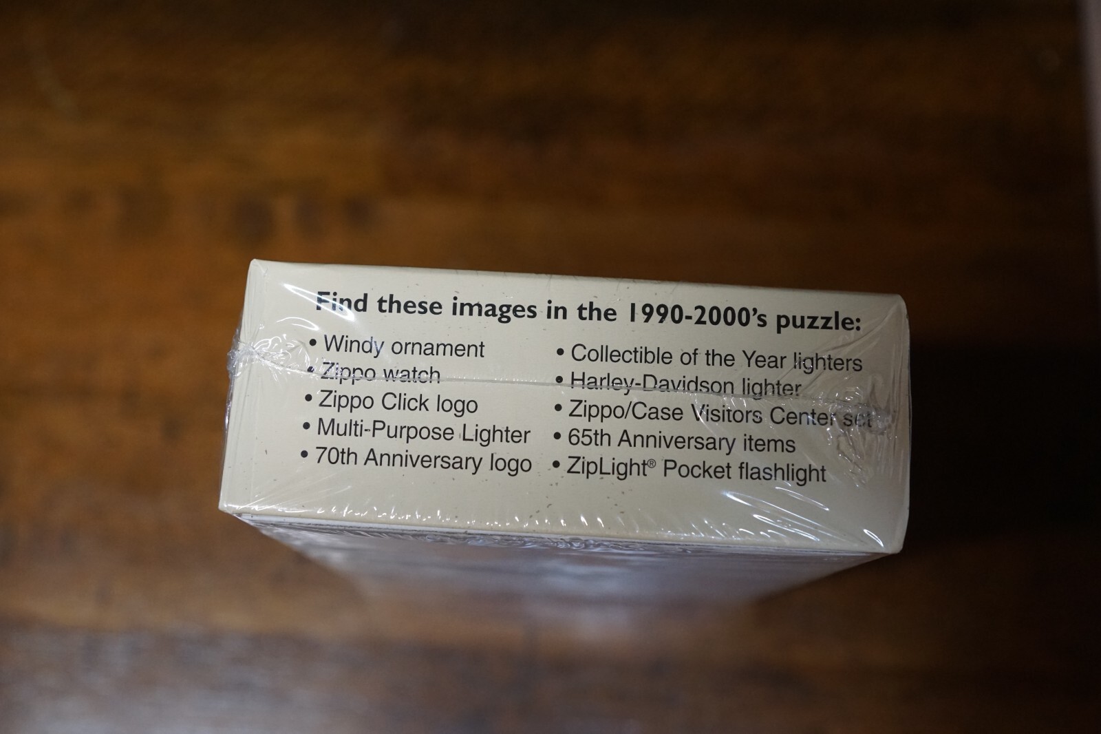 ZIPPO PUZZLE MADE FOR ZIPPO’S 70TH ANNIVERSARY 1990’S – 2000’S MINT & SEALED