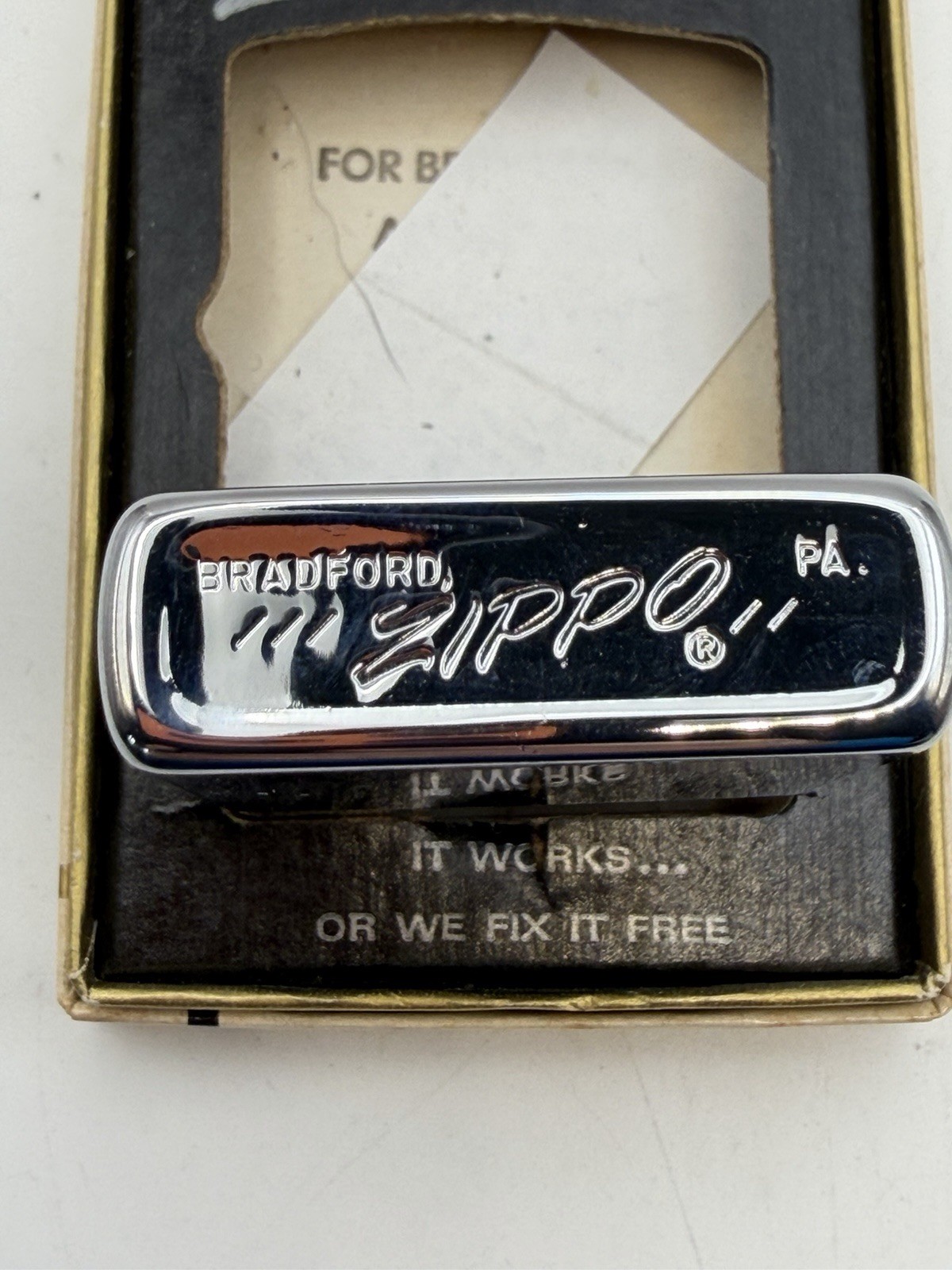 Vintage 1977 USS California CGN 36 HP Chrome Zippo Lighter W/ Casual Men’s Watch