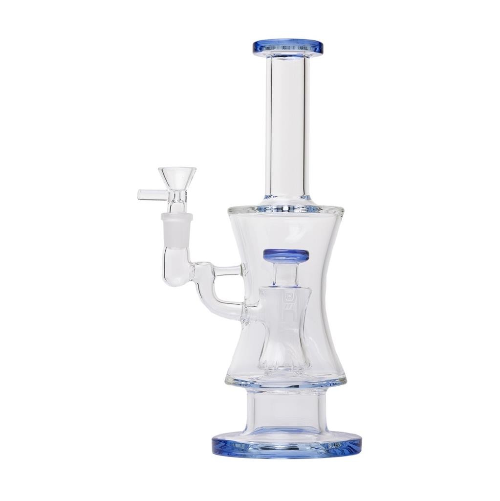 Human Grade 10.25″ Bongception Water Pipe BLUE Boro Glass Bong w/in a Bong Perc