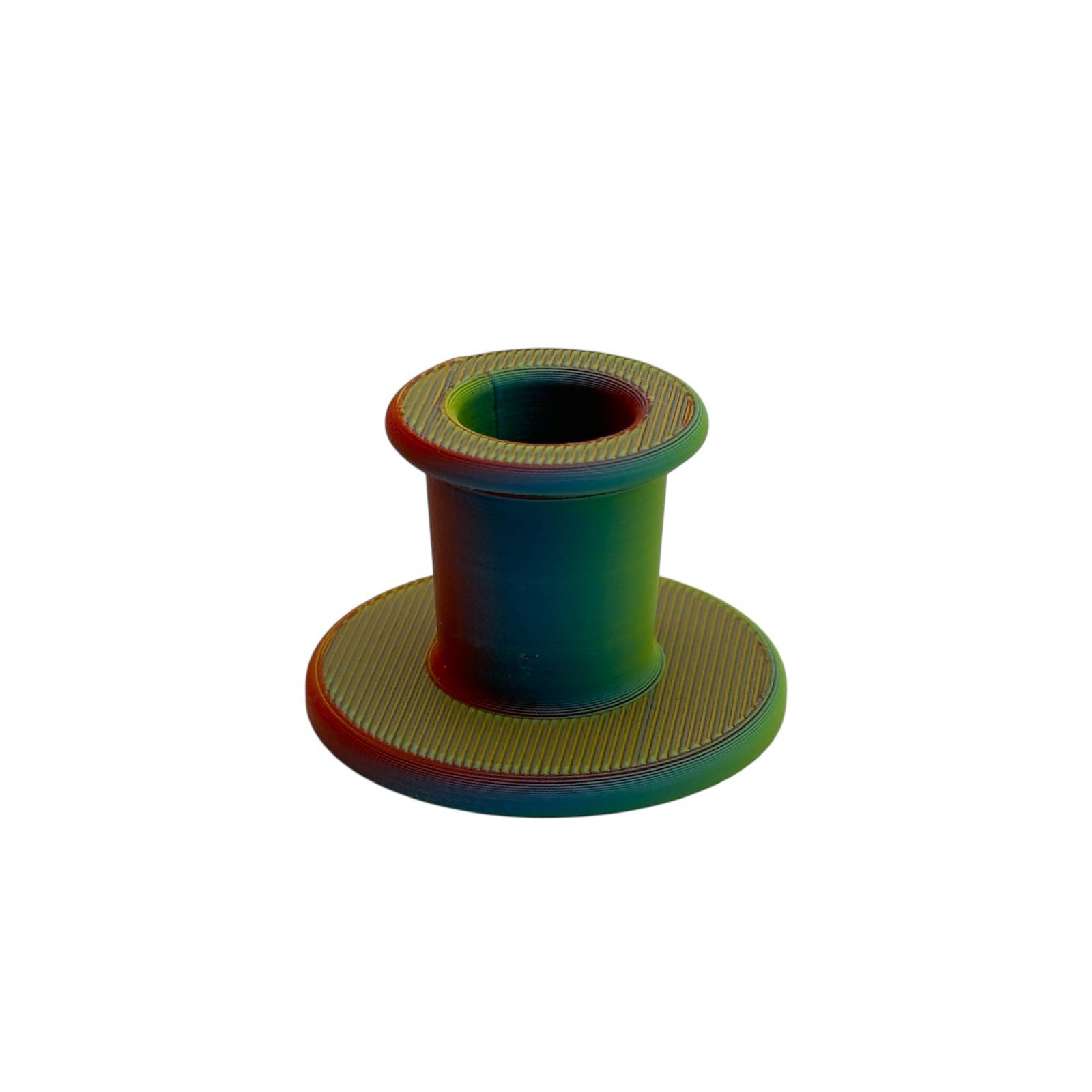 18mm Slide Bowl Stand Holder Handmade Display Tower – Tri Color