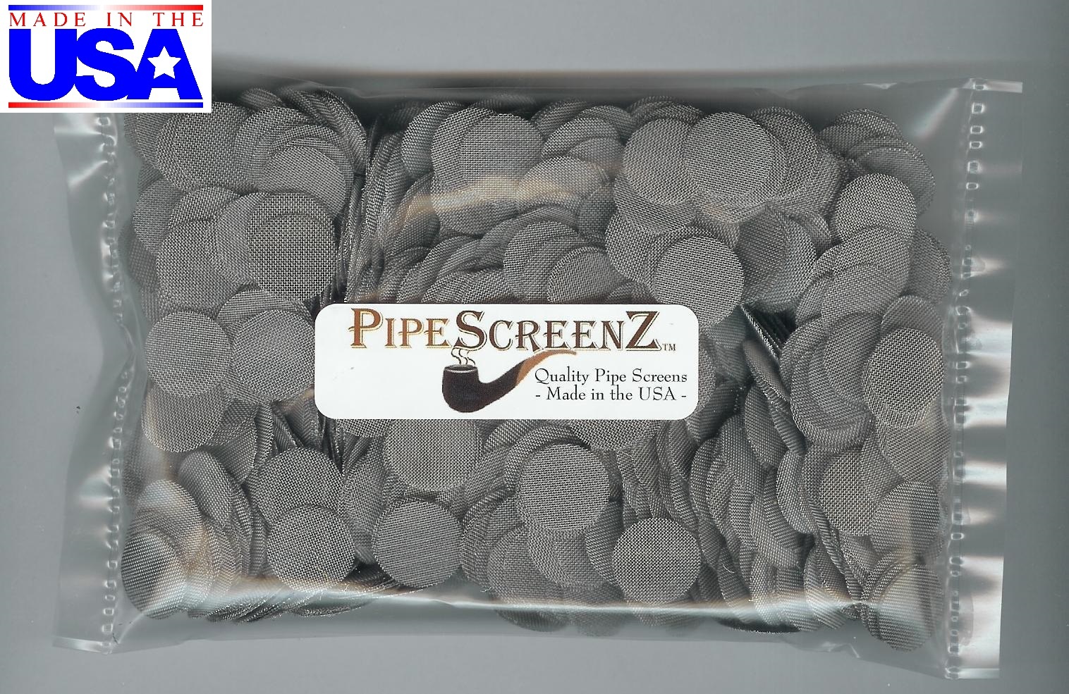 1000 5/8″ (.625″) Stainless Steel Pipe Screens PIPESCREENZ™ – QUALITY – USA MADE
