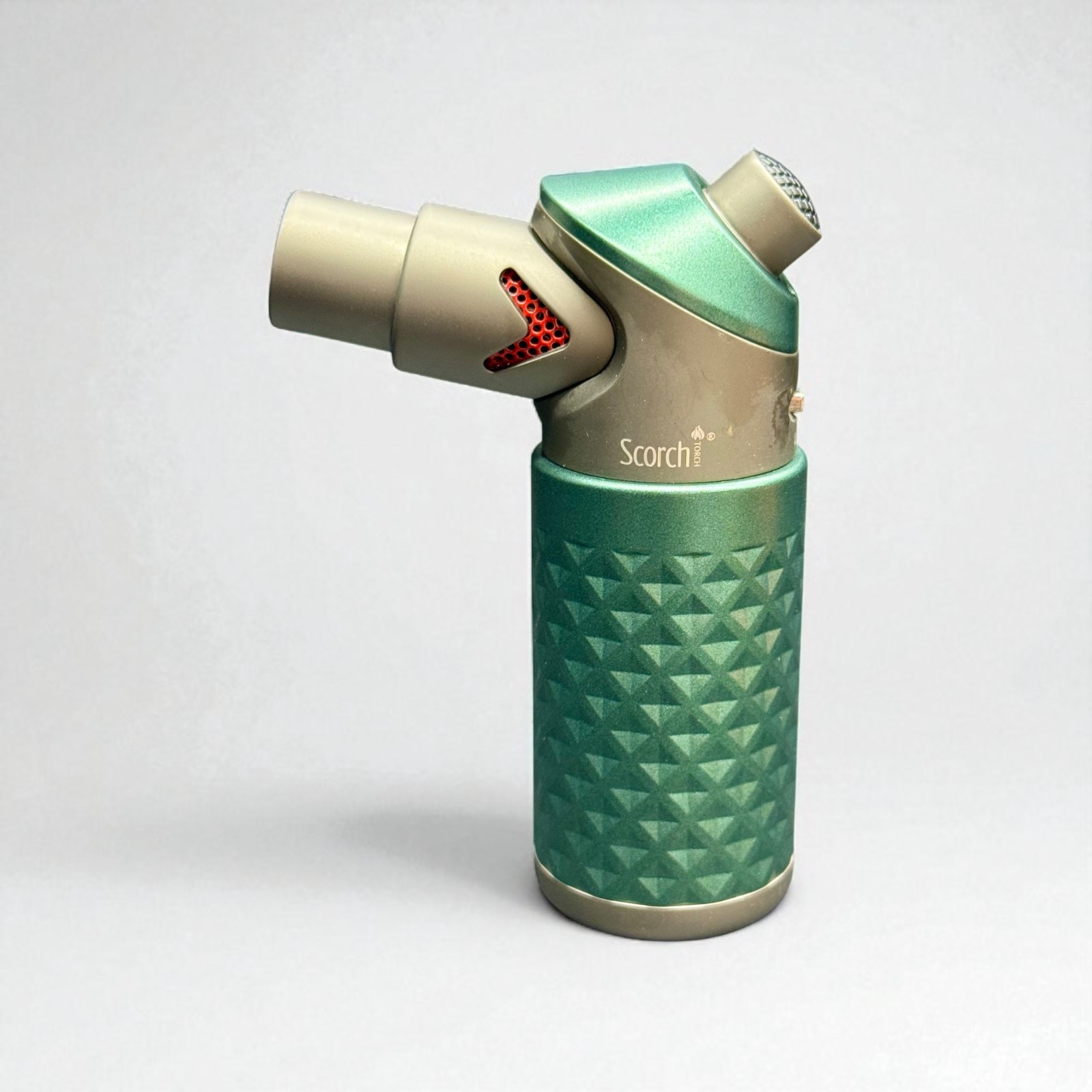 Scorch Torch 61846 – 4” Single Flame Refillable Butane Torch Lighter with Safety