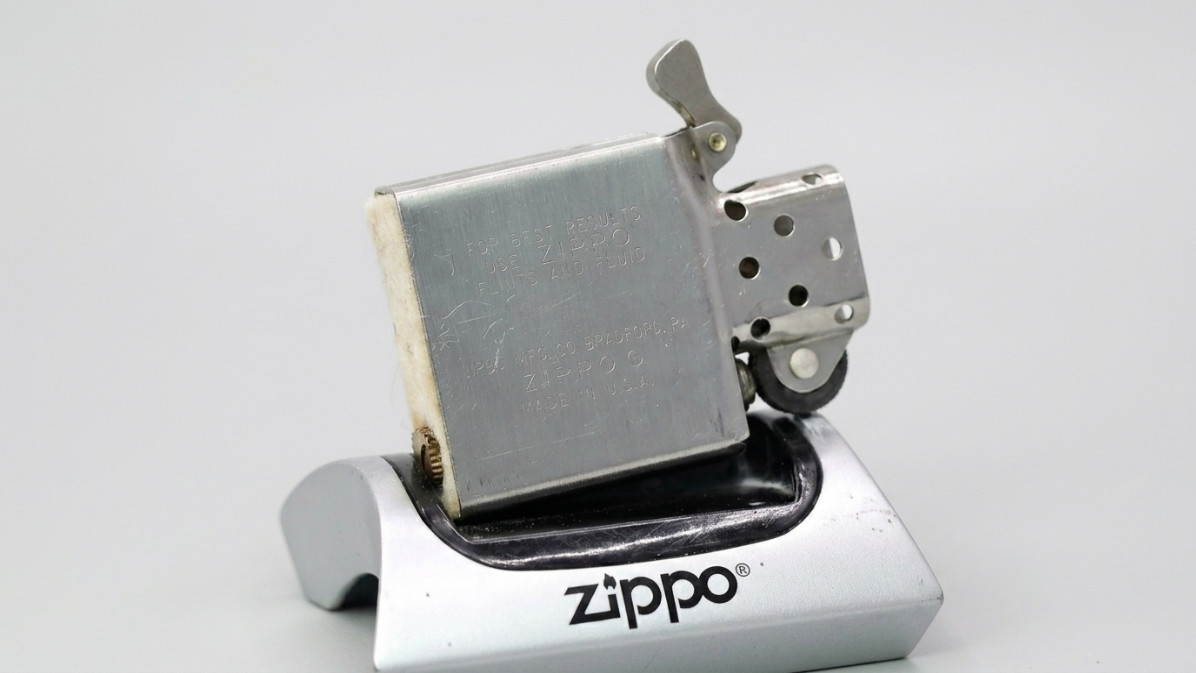 Vintage Zippo 366 TFW Da Nang The Gunfighters Vietnam Airfield Lighter