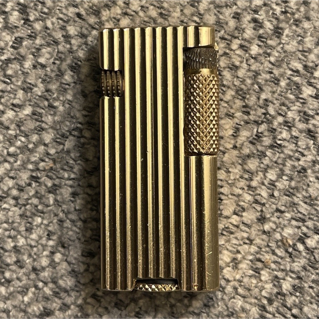 Vintage Penguin Cygnus Lighter Gold Tone, Mid 1950s. New Flint, Wick, Extras