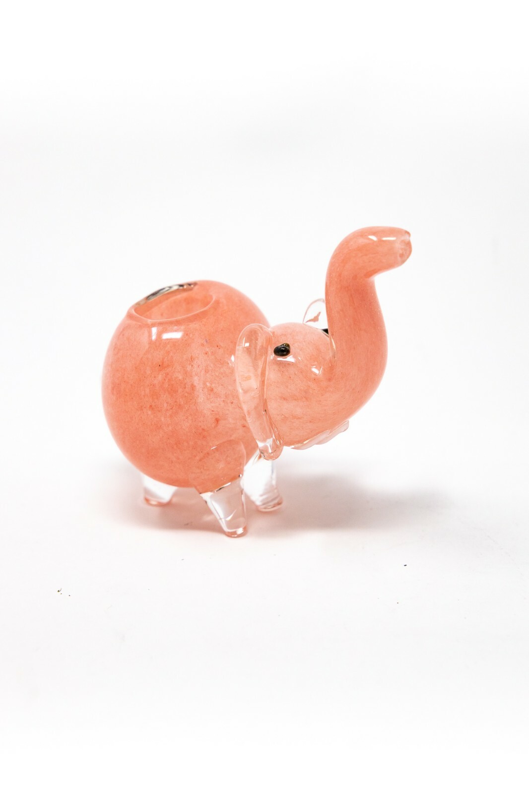 4″ Collectible Pink Elephant TOBACCO Glass Hand Smoking Pipe – Fast Shipping