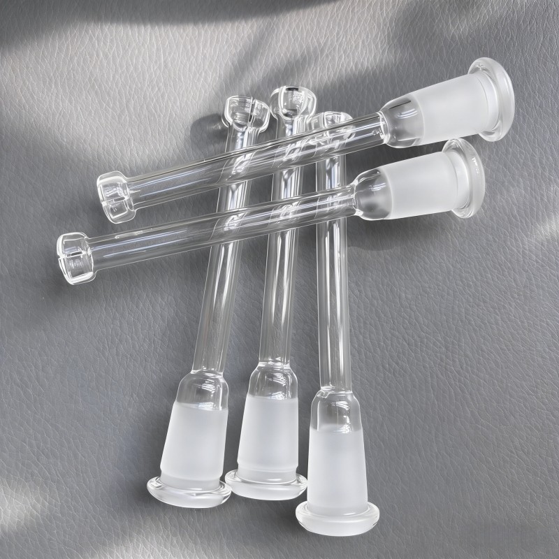5PCS 5” Glass Downstem Showerhead Perc for Bong Pipe Filter Adapt Diffuser