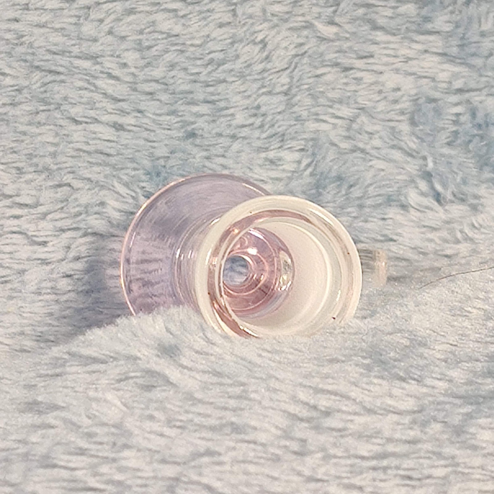 14mm Female Rosey Pink Glass Bowl Replacement Tobacco Herb Water Pipe Piece