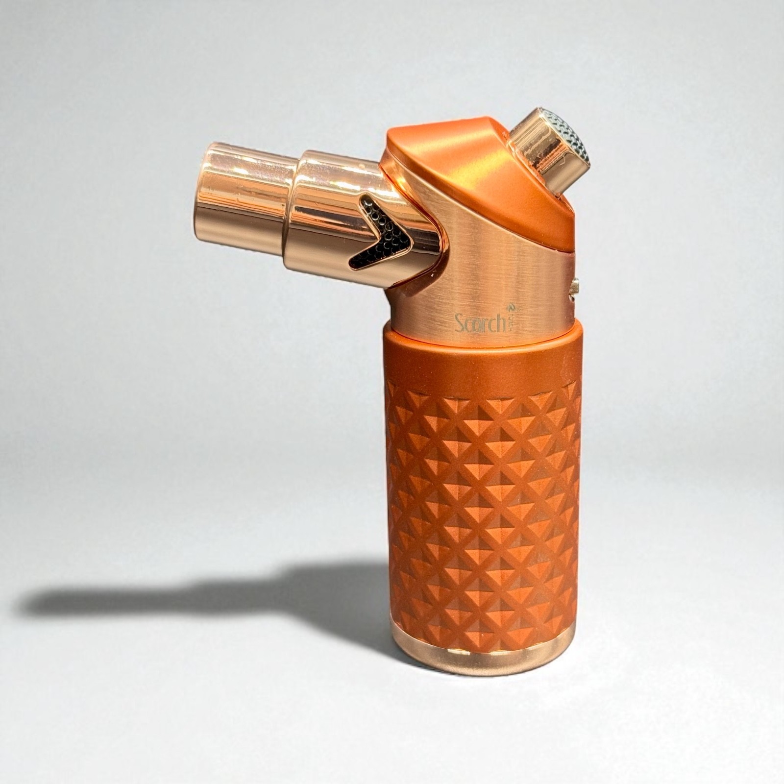 Scorch Torch 61846 – 4” Single Flame Refillable Butane Torch Lighter with Safety
