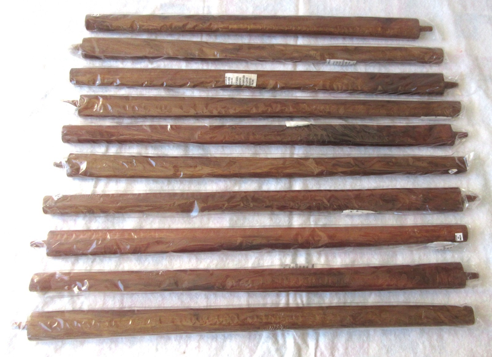 10 Wood Peace Pipe Stems 24″ Long, Smoking Pipe Stems, Pipe Making, New PS#1