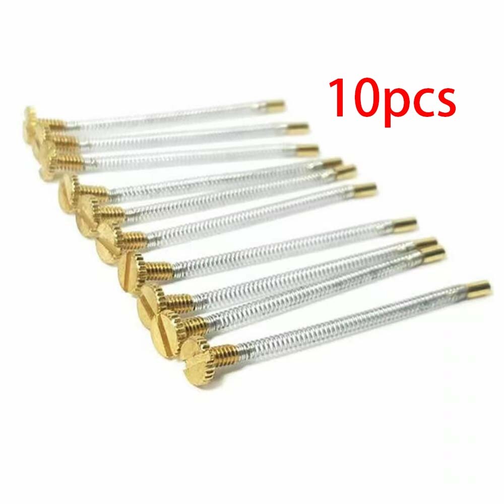 10Pcs Lighter Replacements Repair Kit Flints Screw Spring & Base Plate Lighter