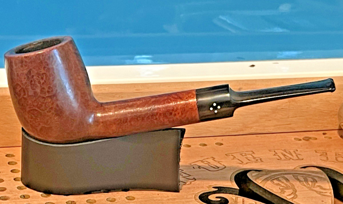 Pre-War Sasieni Family Era BUCKINGHAM FOUR DOT London Made Pipe Pat 15022/20 NM