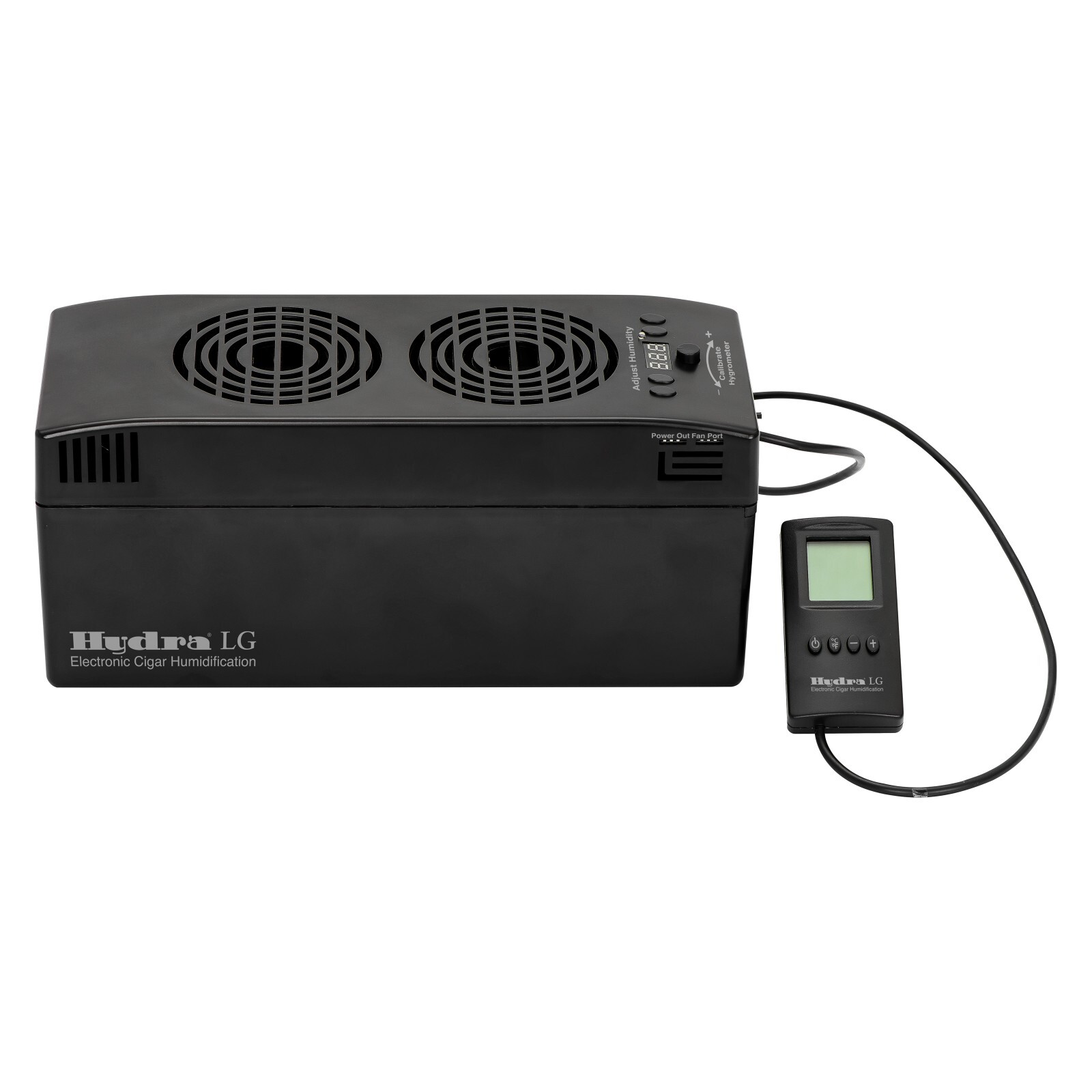 Hydra-LG Commercial Series Electronic Cigar Humidifier with LED Display Black