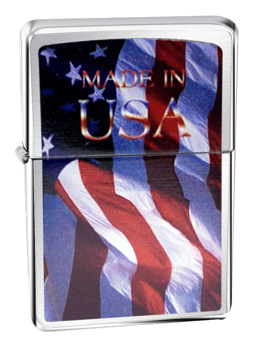 LIGHTER PACKAGE Premier FlAG with 1 Ronson 5 ounce fuel 6 flints and 1 wick