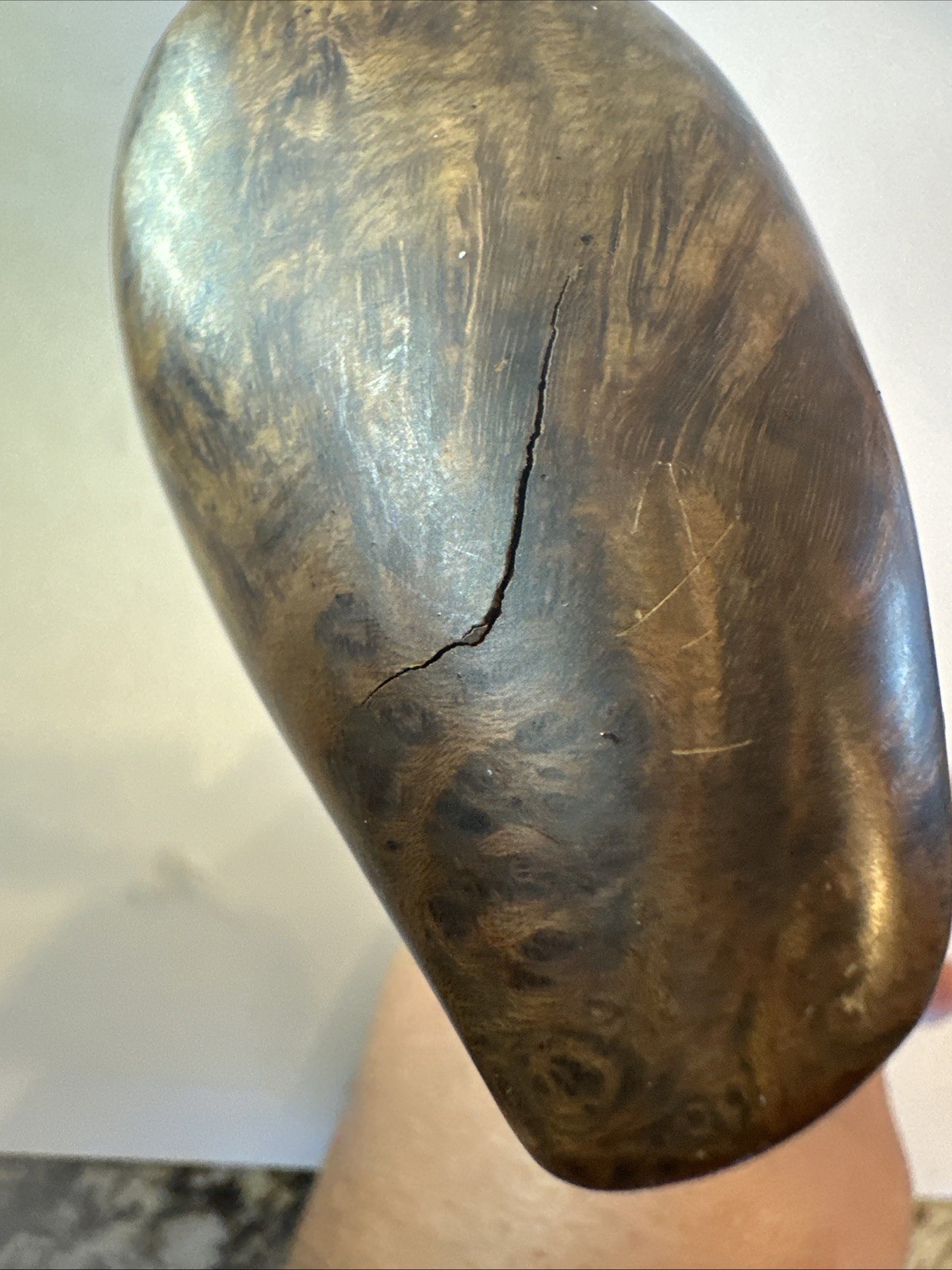 Ben Wade Golden Matt Hand Made In Denmark Estate Tobacco Pipe