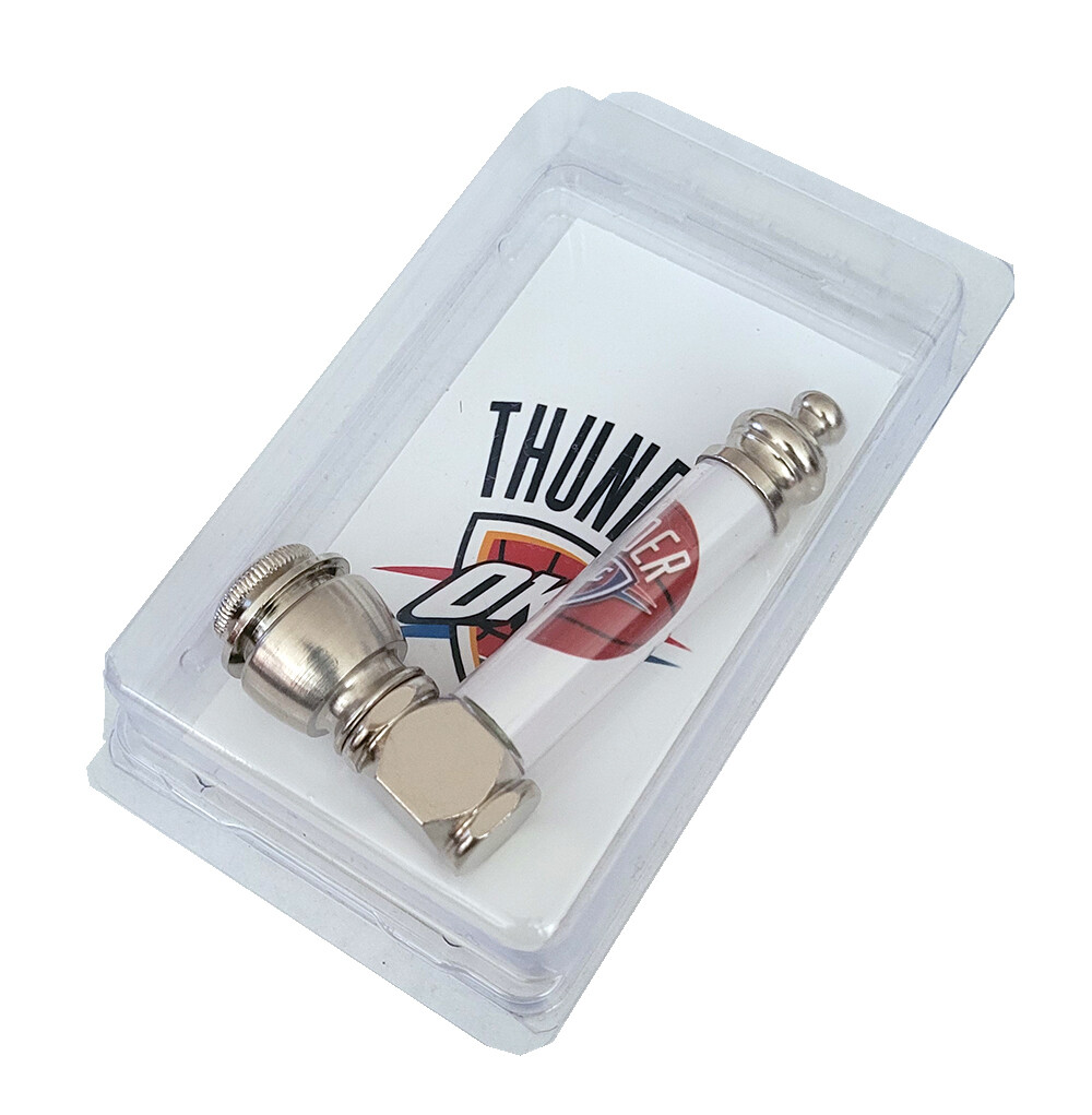 2.25 ” NBA Metal Smoking Pipe of Oklahoma City Thunder In Gift Box