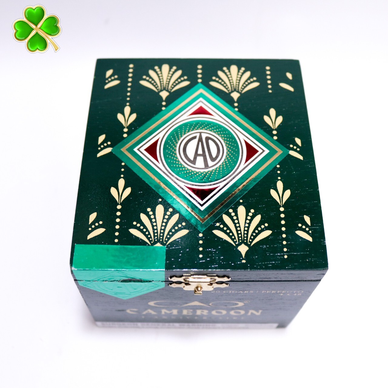 CAO Cameroon Perfecto L’Anniversaire Empty Wood Cigar Box 4.5″ x 4″ x 3.5″