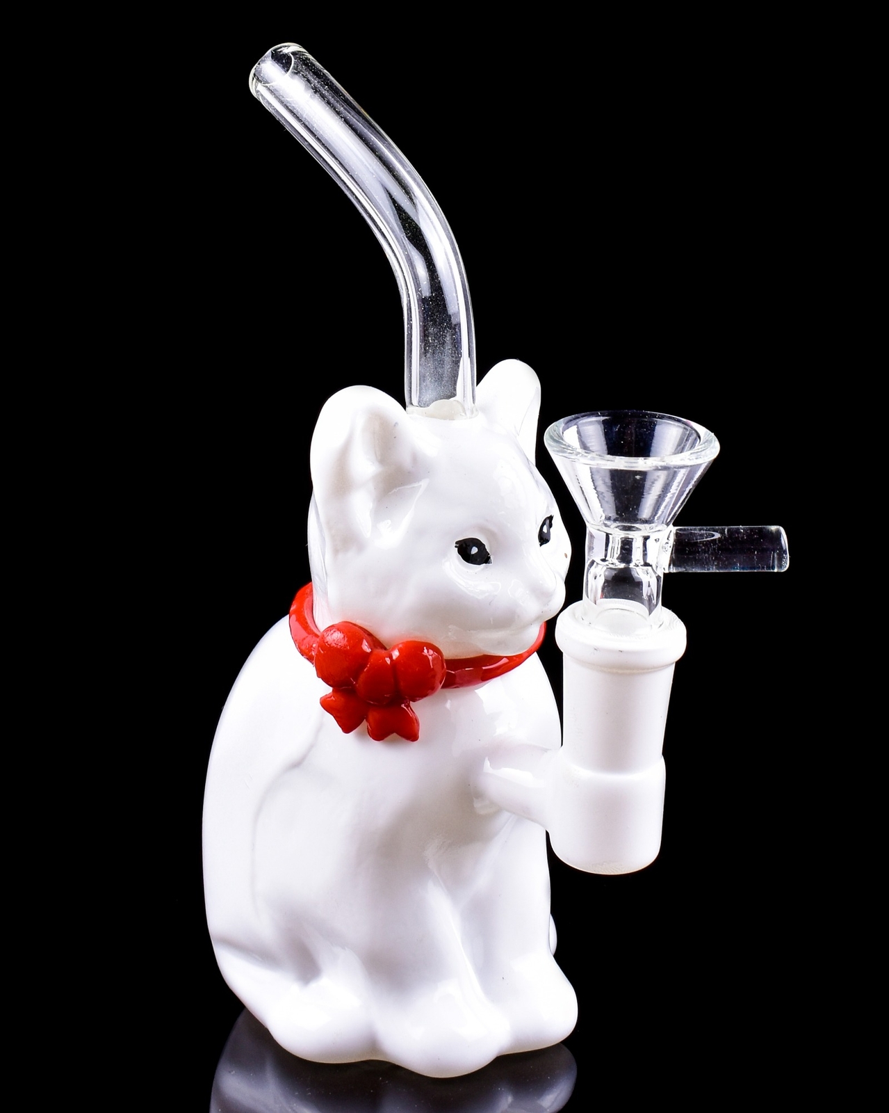 Cute Bong Glass Water Pipe Girly Bong Mini Bong Cat Bong Glass Pipe Hookah *USA*