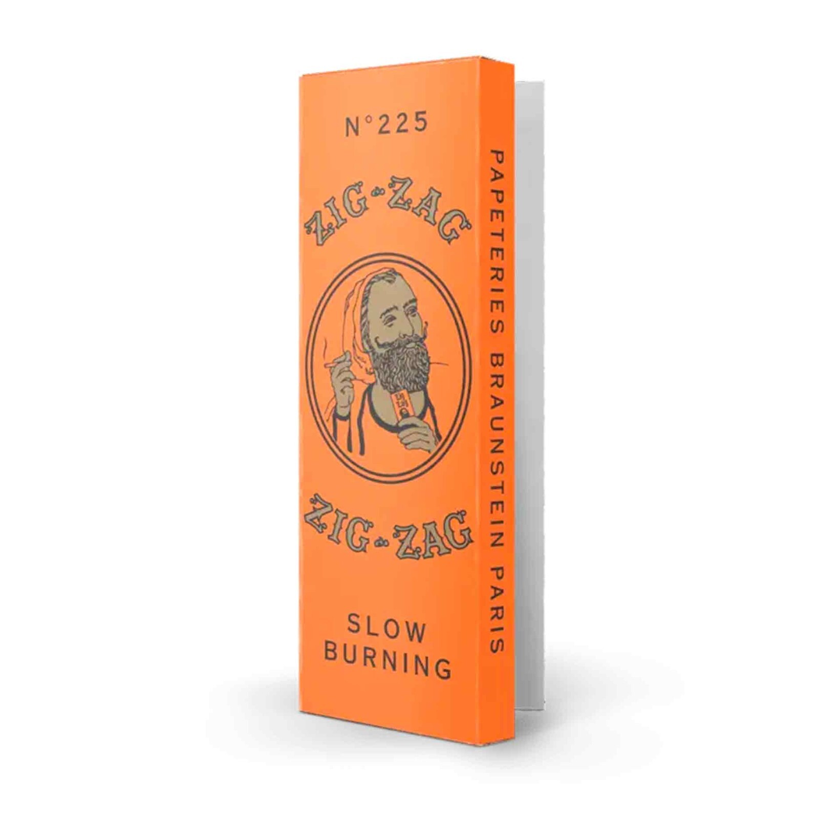 Zig Zag 1 1/4 – Zig-Zag French Orange Rolling Paper, (Box of 24 Booklets)