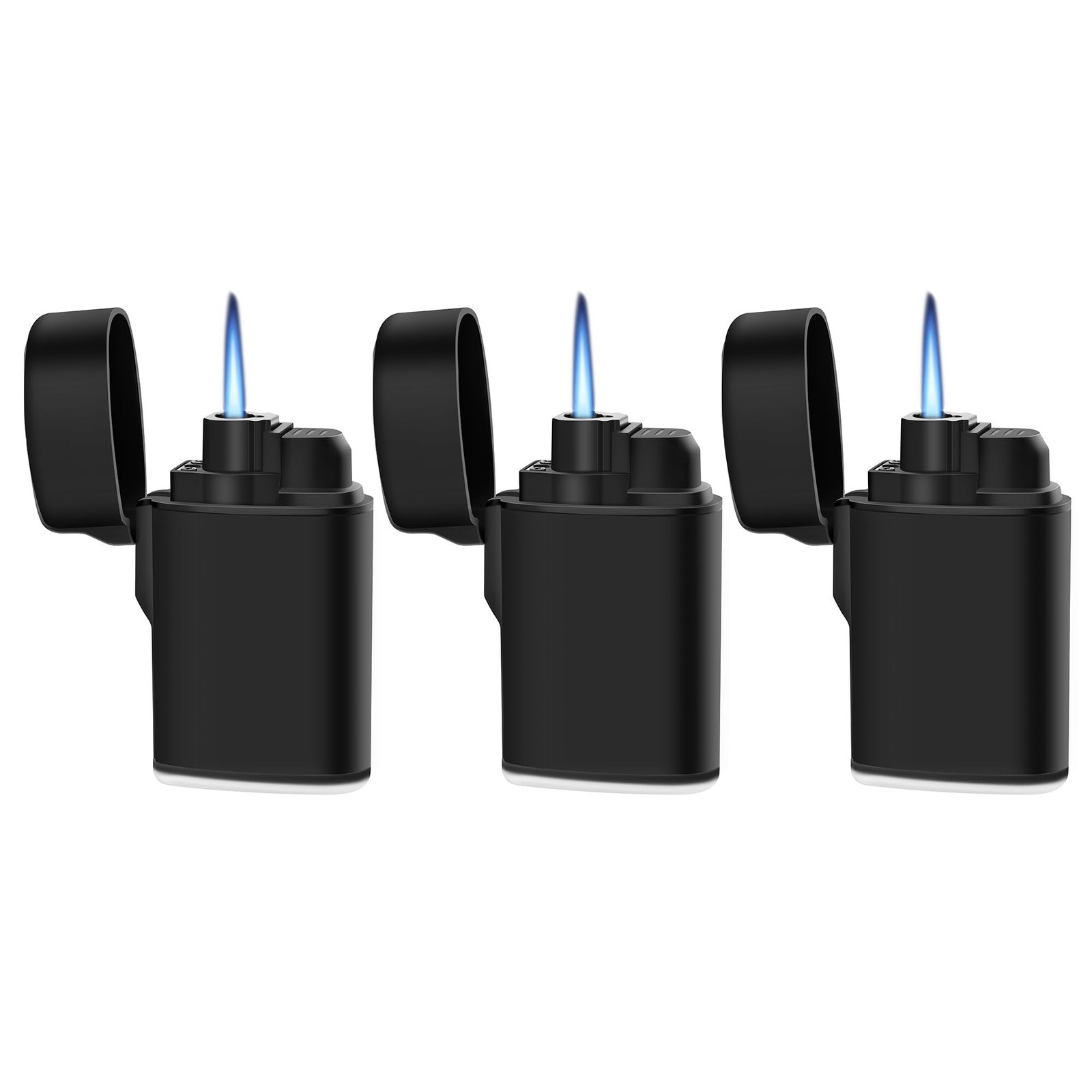 Mini Torch Lighter Windproof Jet Flame Butane Refillable Pocket Lighter for Cand