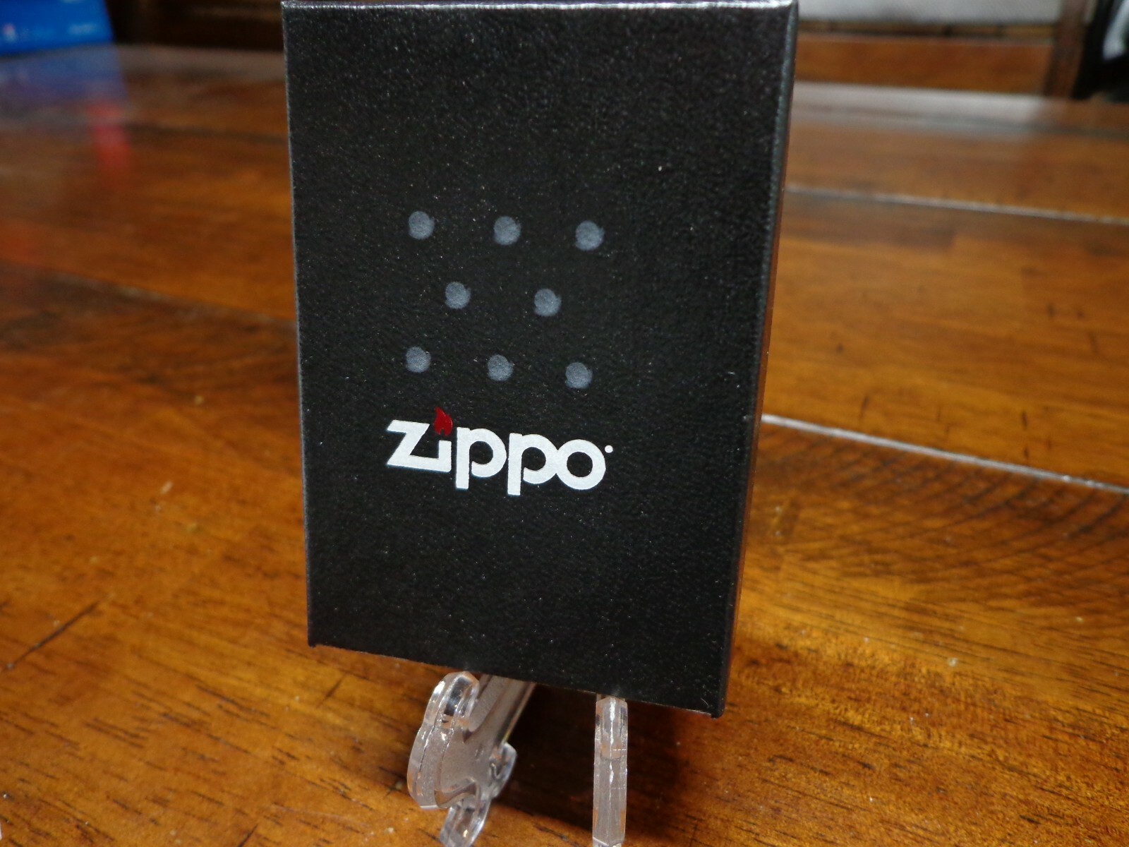 BLACK STRIPED ZIPPO GIFT SET PACKAGE BOX DESIGN ZIPPO LIGHTER MINT IN BOX