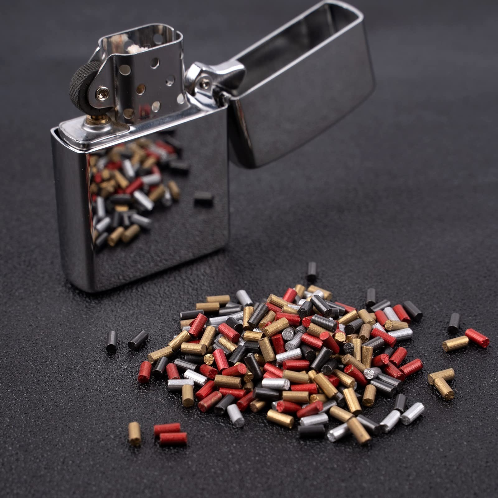 500Pcs Flint Refills for Lighter, Replacement Flint Stones for Zippo