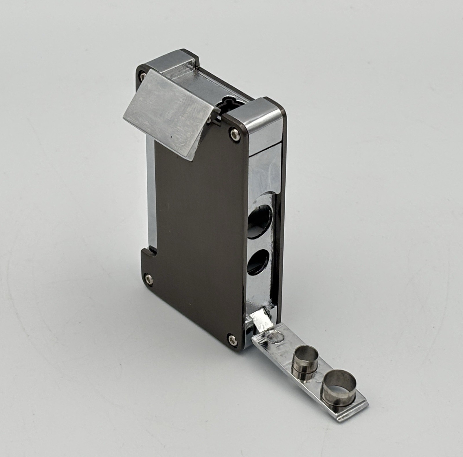 Bugatti B-1 Torch Lighter Butane Flame Wind Resistant 2 Gauge Punch Cutter Cigar