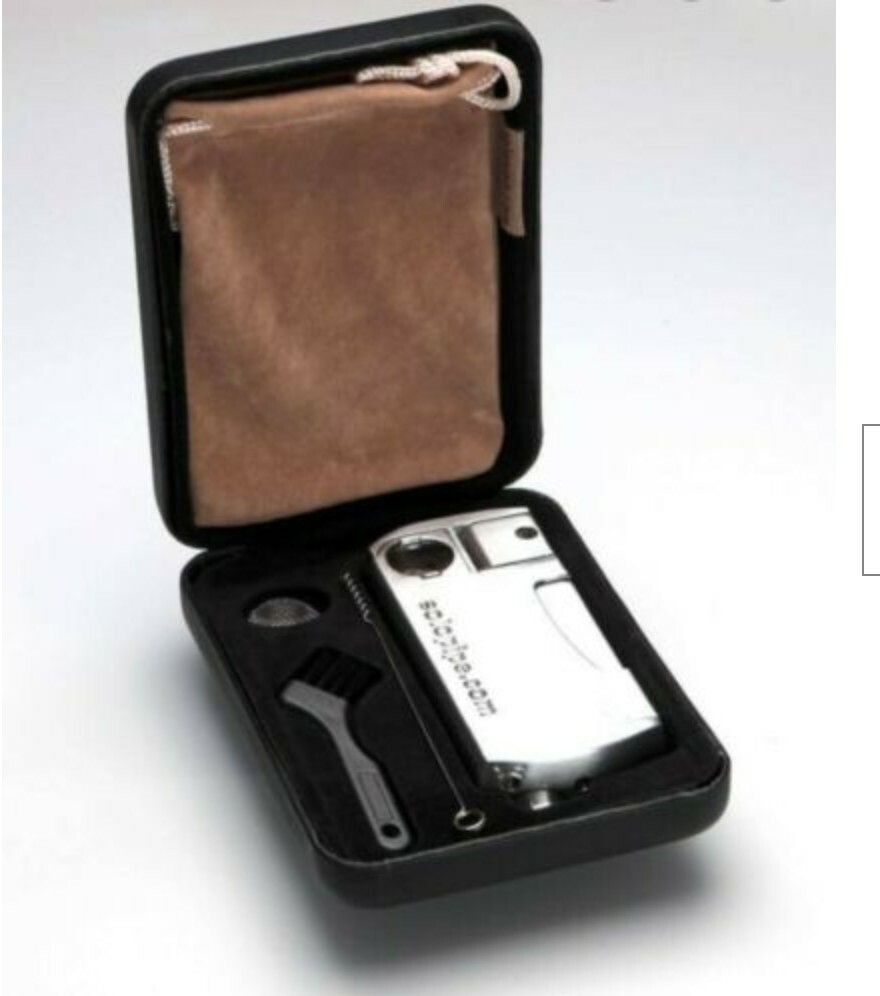 Solopipe – The Original Self-Igniting Pipe and Lighter Combo-Chrome + Solo Bowl
