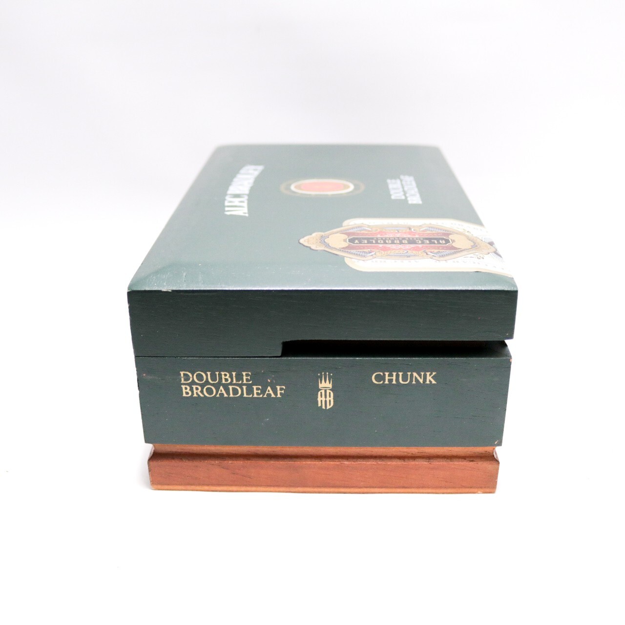 Alec Bradley Chunk Double Broadleaf Empty Wood Cigar Box 8.5″ x 5″ x 3.25″