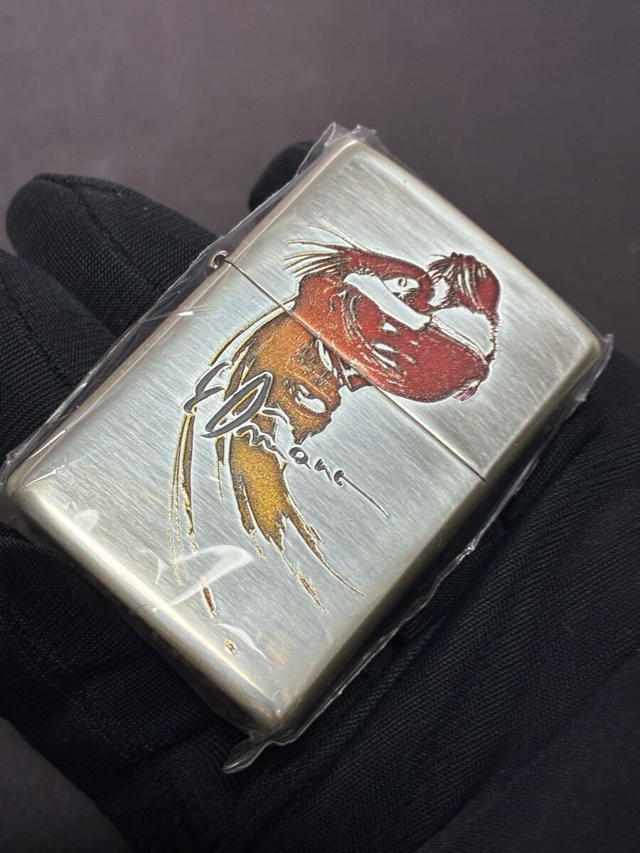 zippo Yoshitaka Amano silver plated smoked rare model manufactured in 2022