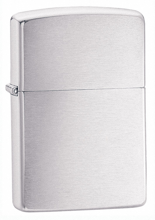 Zippo Armor Brushed Chrome Lighter, # 162, New In Box