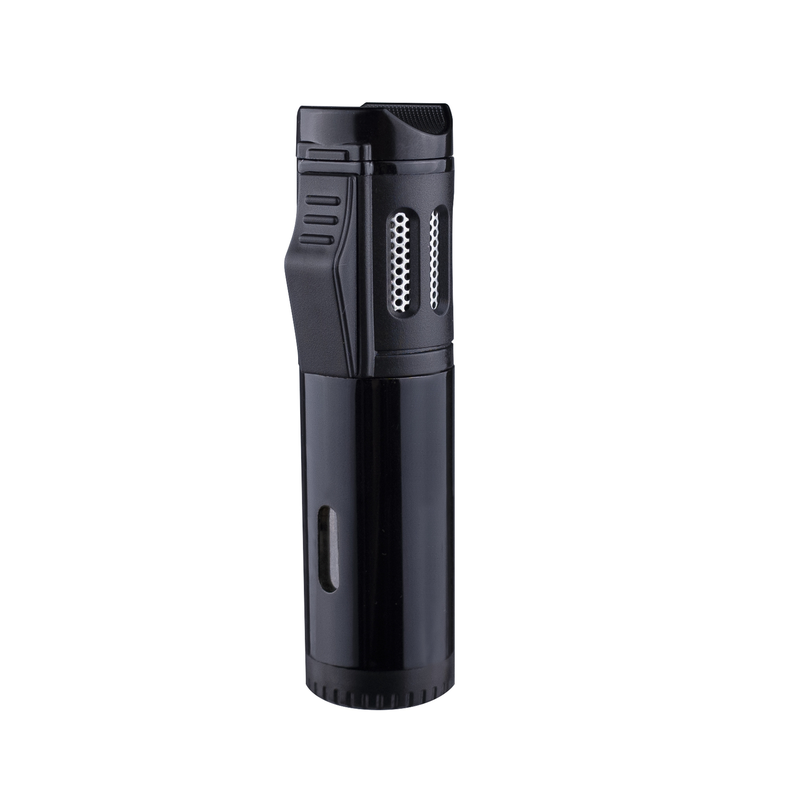 Triple Jet Flame Butane Cigar Torch Lighter with Protect Cover with BOX