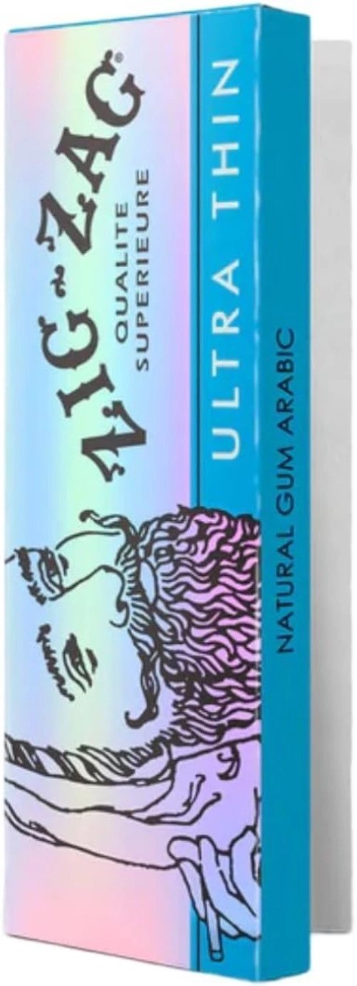 Pack of 768 Zig Zag Ultra Thin 1 1/4 Rolling Papers – Slow Burn & Easy Roll