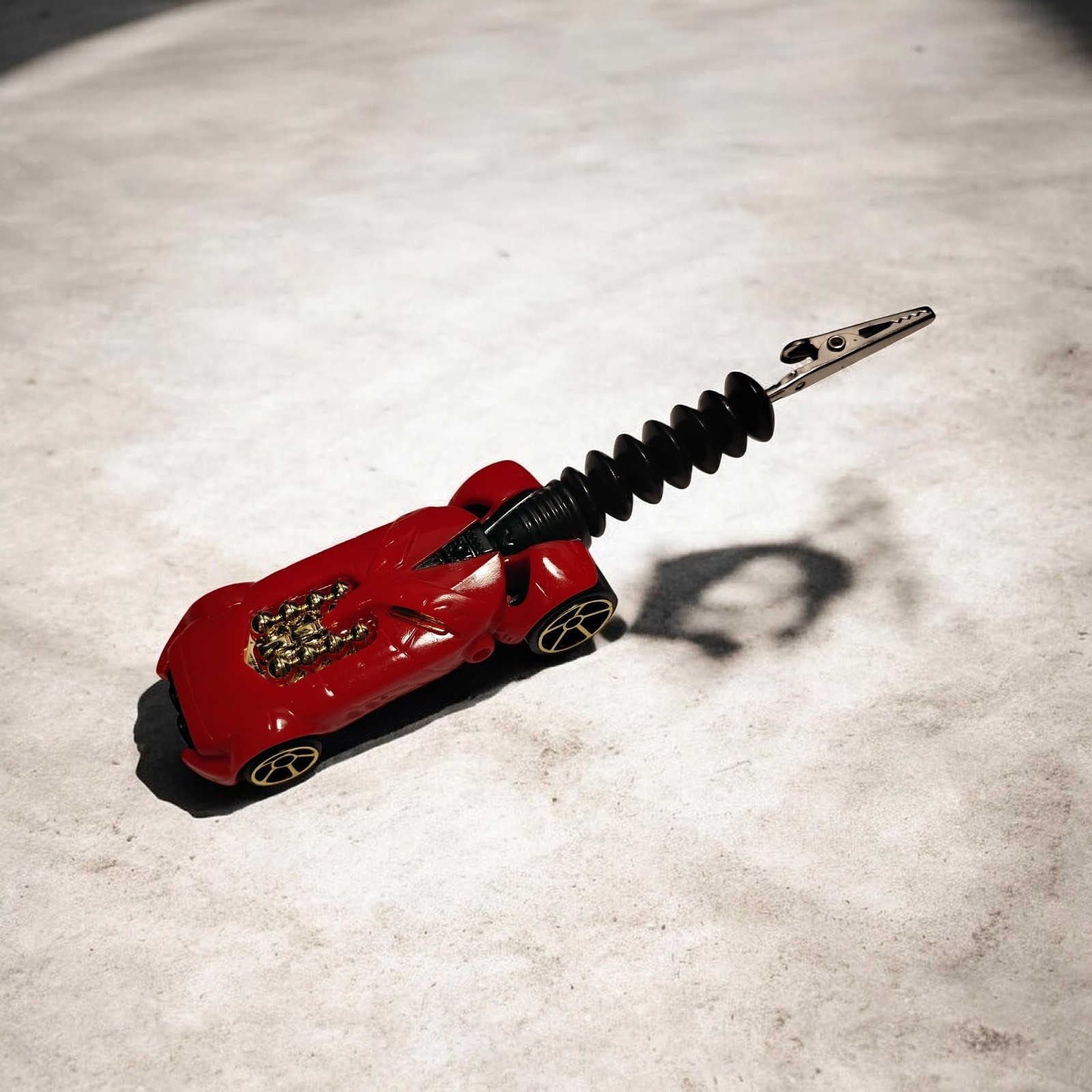Custom Alligator/Roach Clip Hot Rod Car Smoke Accessory 5 Inches Free Shipping