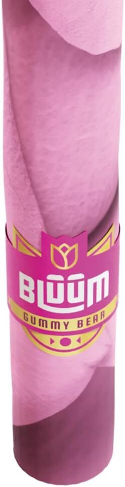 BLUUM | Pink Rose Cone | Gummy Bear | Flower Petal Prerolled | 2 Pack, 4 Rolls