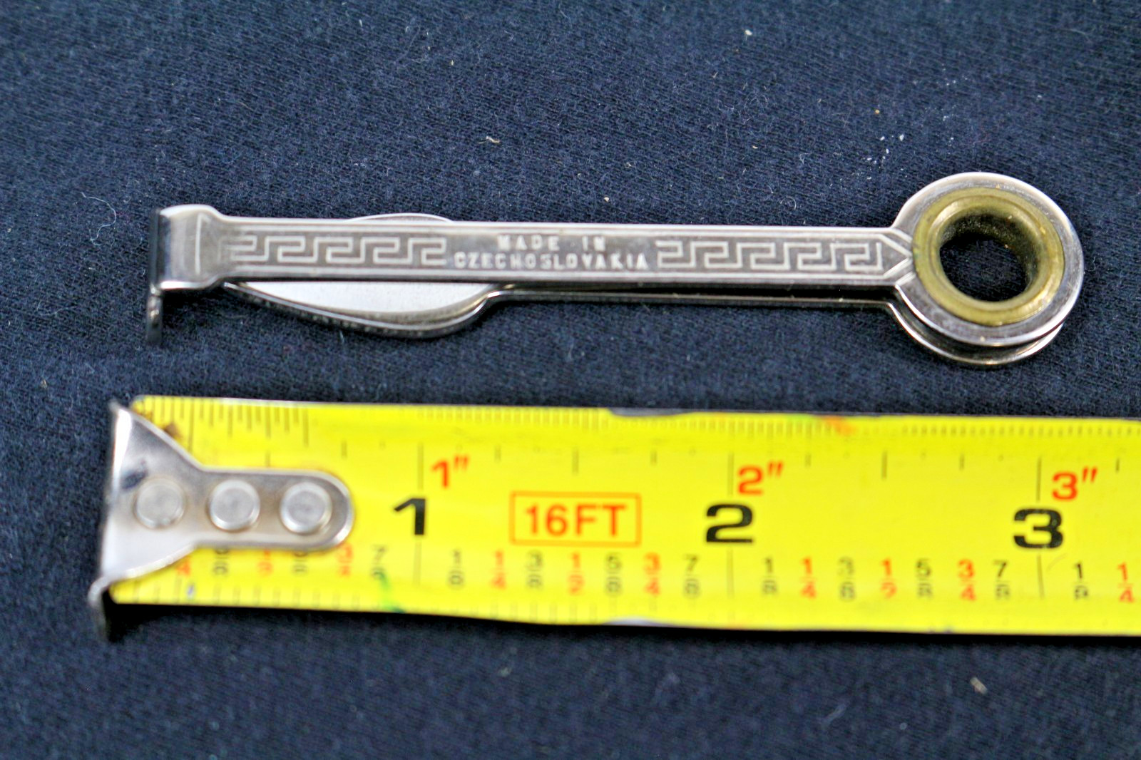 Vintage Czech Republic 3-in-1 Tobacco Pipe Cleaning Toll Reamer & Tamper