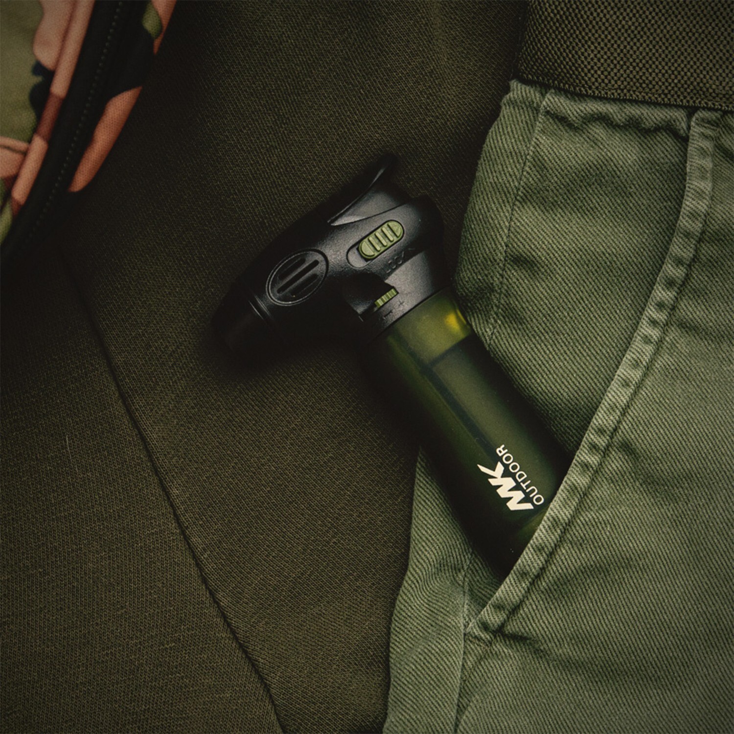 MK Maverick Hue Torch Lighter – Refillable, Flame Lock, Lighters | Pack of 16