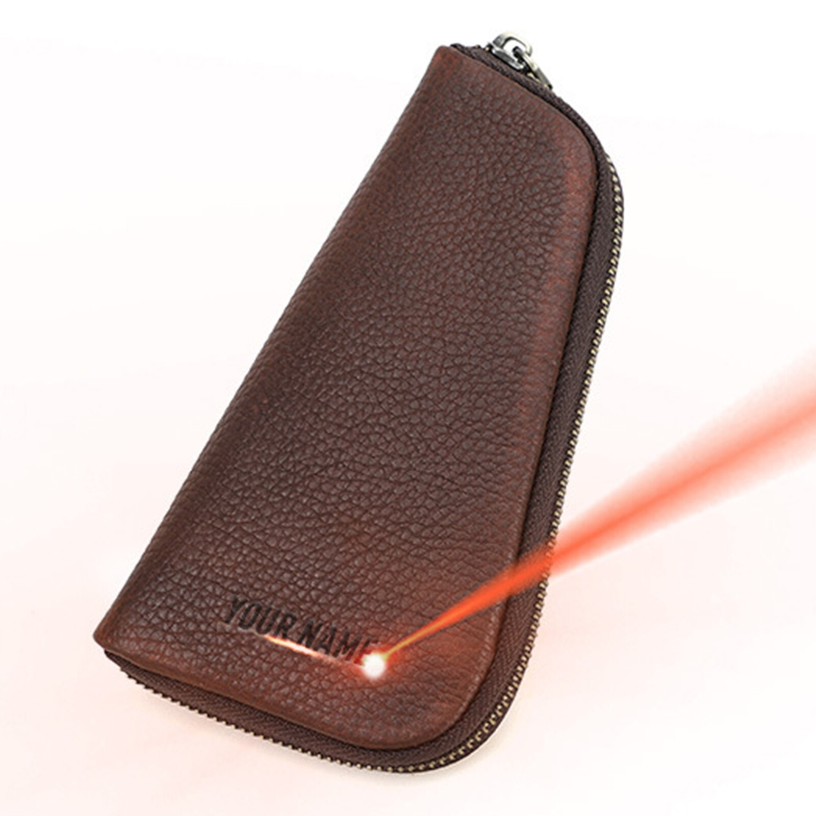 Cow Leather Smoking Tobacco Pipe Pouch Case Lighter Bag 1 Pipe Portable Travel
