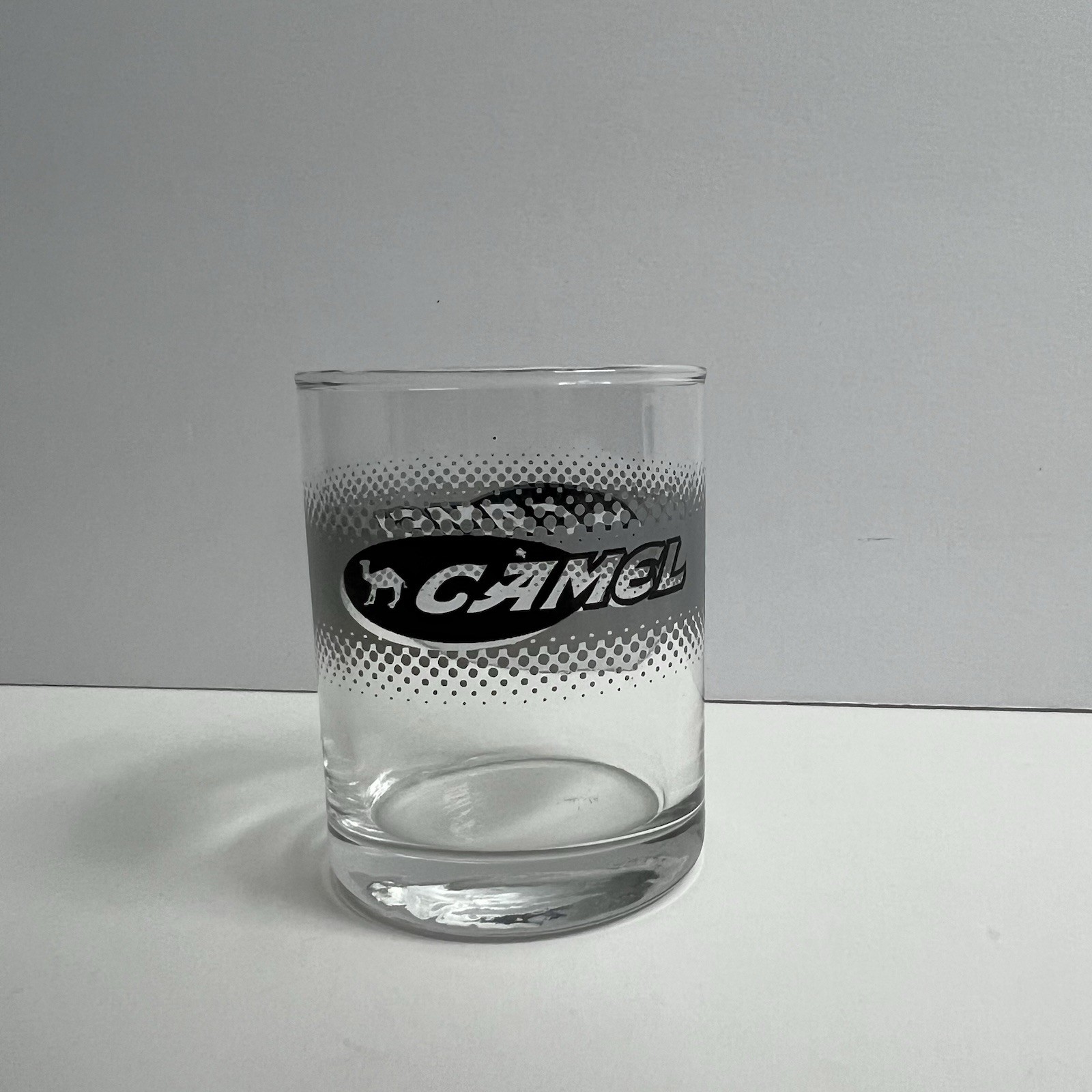 Camel Logo Branded Glassware Lot – Shot Glass Set Of 2