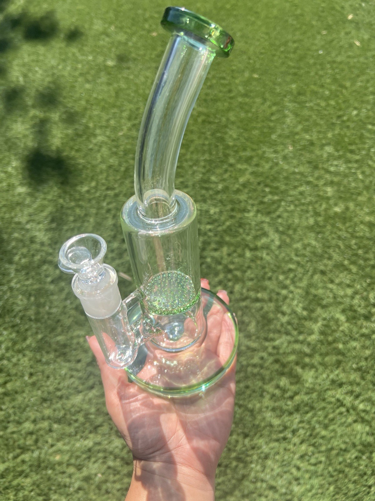 Green Honeycomb 18mm Bowl Included Brand New 72hr Processing Free Shipping