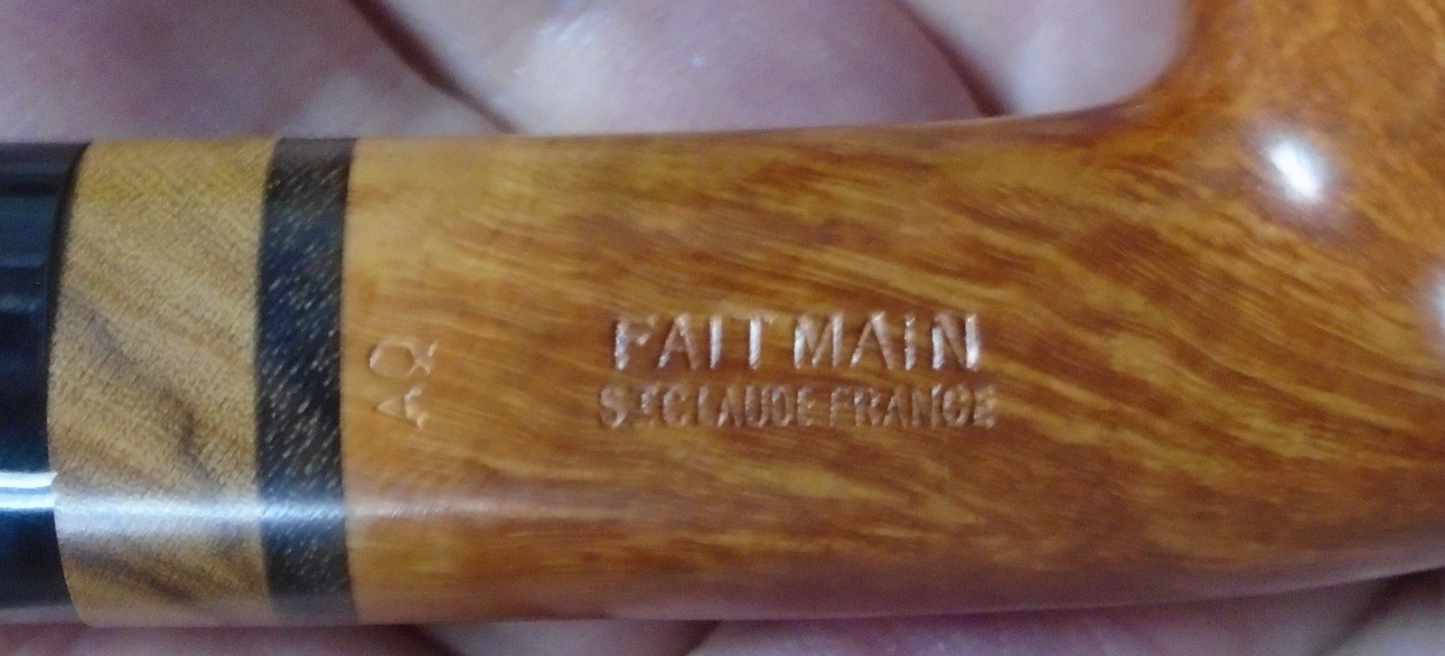 RARE VINTAGE NEW unsmoked butz-choquin FOUR STAR Fait Main briar pipe High End