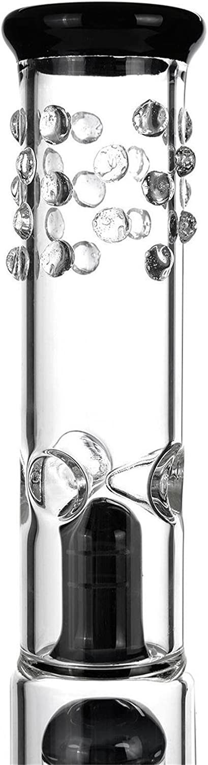16inch Perc Glass Bong Heavy Percolate Bongs Smoking Hookah Water Pipe 18mm Bowl