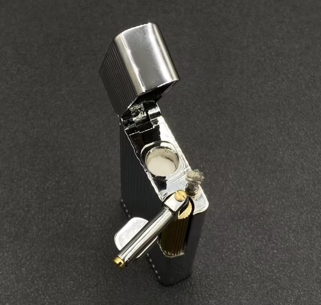 High quality Zinc Alloy side Ignition Long Lasting Kerosene Cigarette Lighter