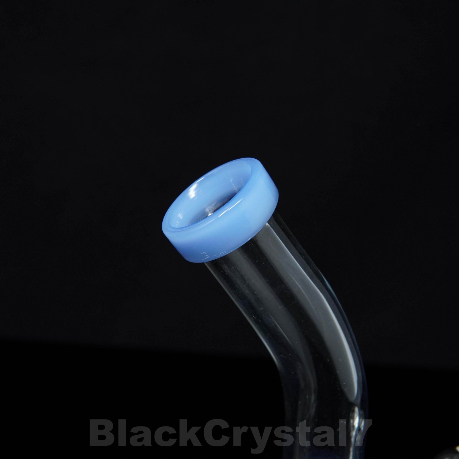 8.5 in Premium Blue 45° Bomb Hookah Bubbler Tobacco Smoking Glass Water Pipes