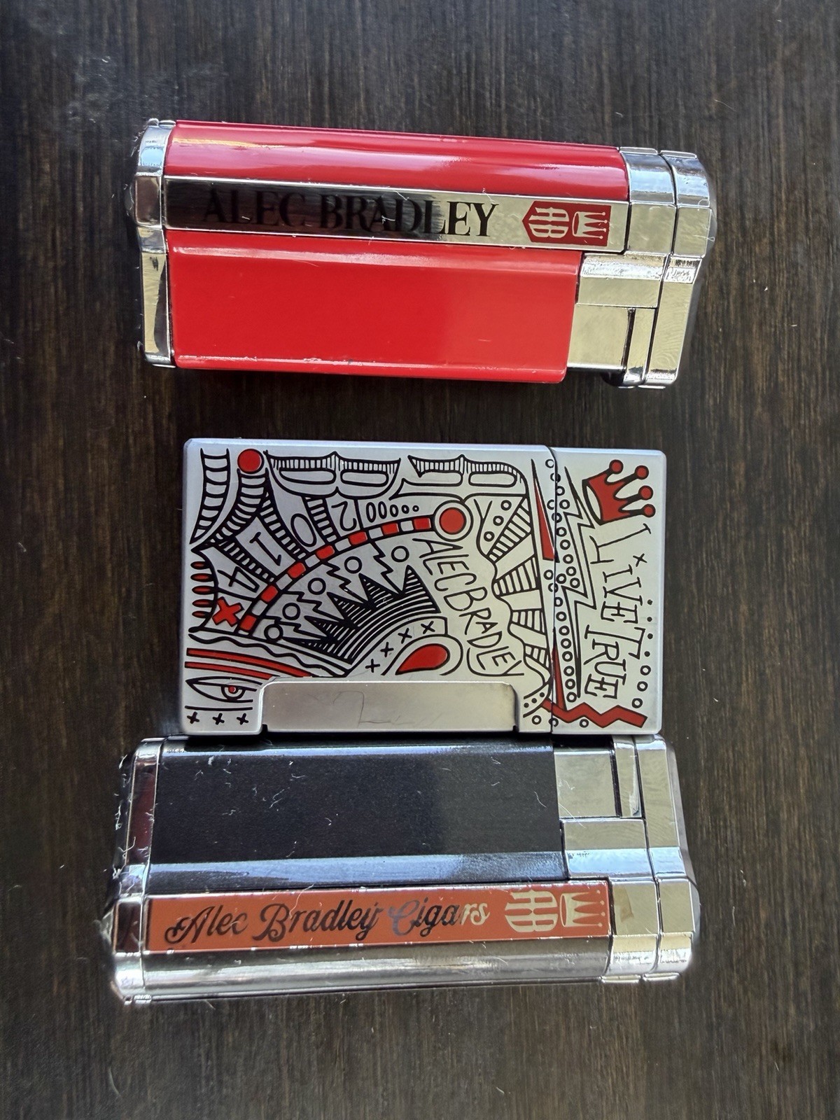 Alec Bradley AB Cigar Lighter Lot Of 3