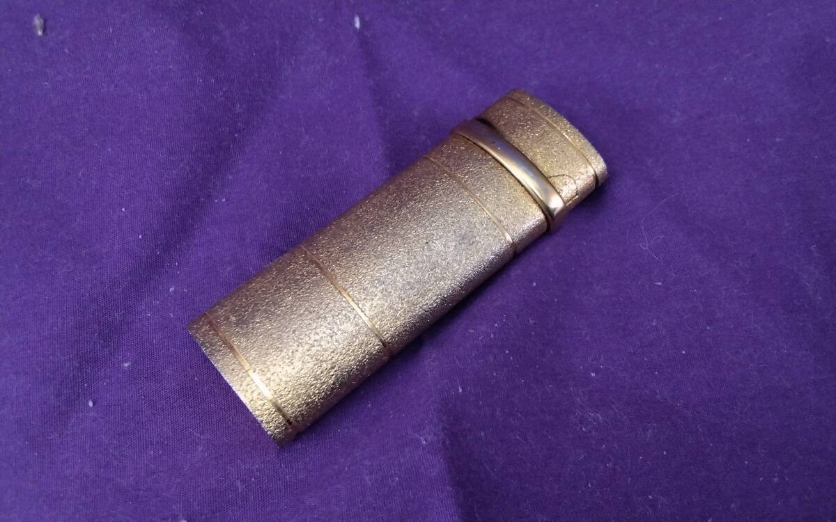 YSL Lighter Gold Embossed Model, Missing Bottom Cover, 1-Year