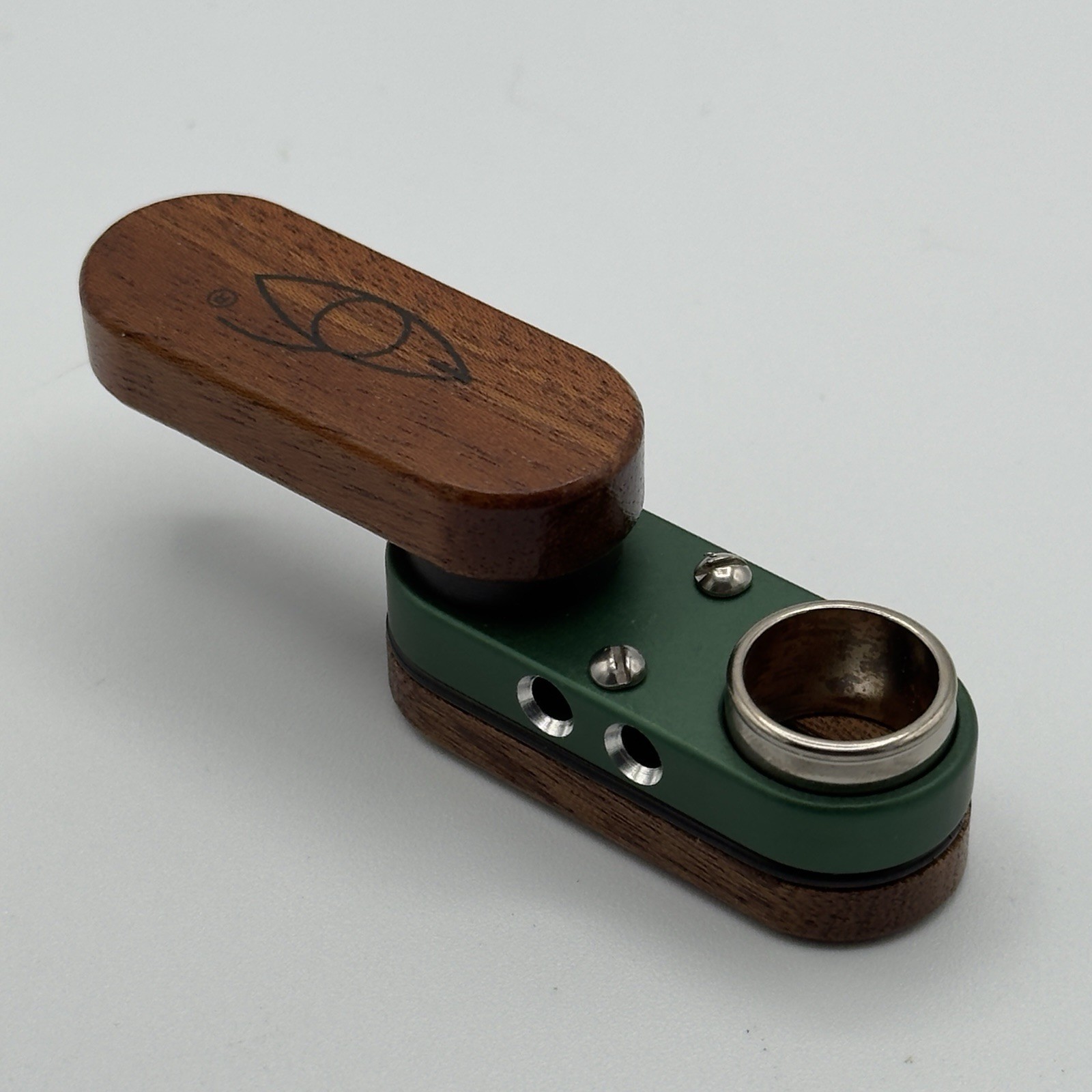 CLASSIC ORIGINAL MONKEY PIPE – FREE SHIPPING – MADE IN THE USA – GREEN