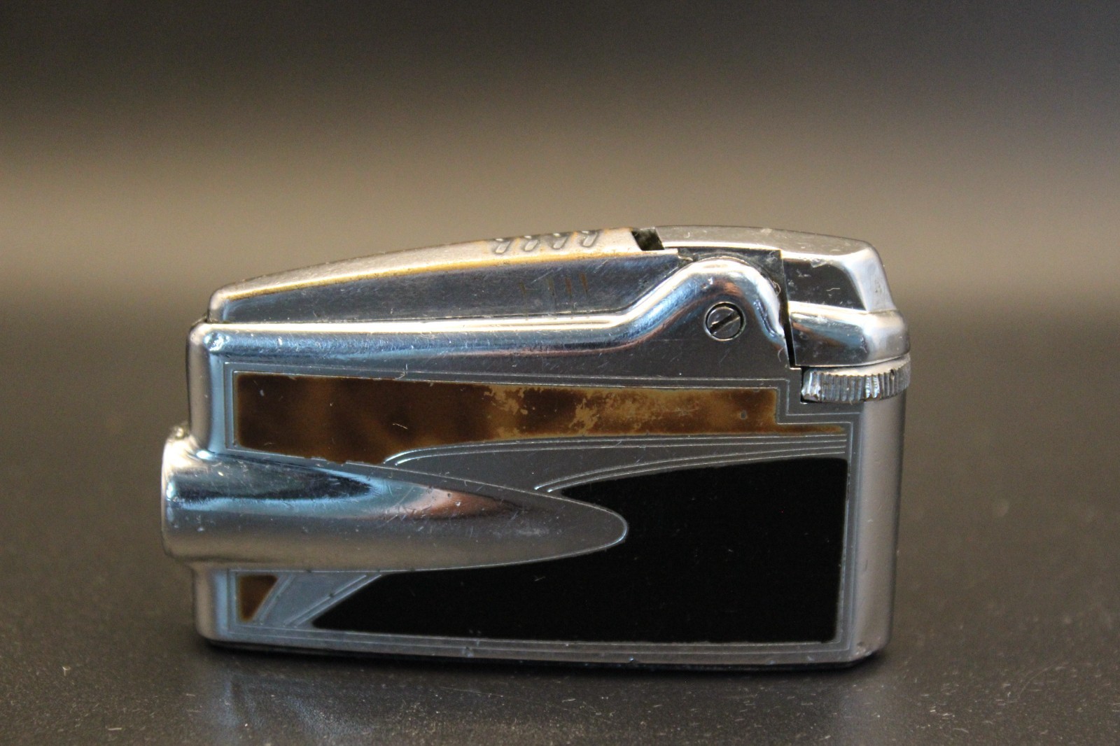 Vintage 1950‘s/60’s RONSON Varaflame Premier Cigarette Butane Lighter USA NJ