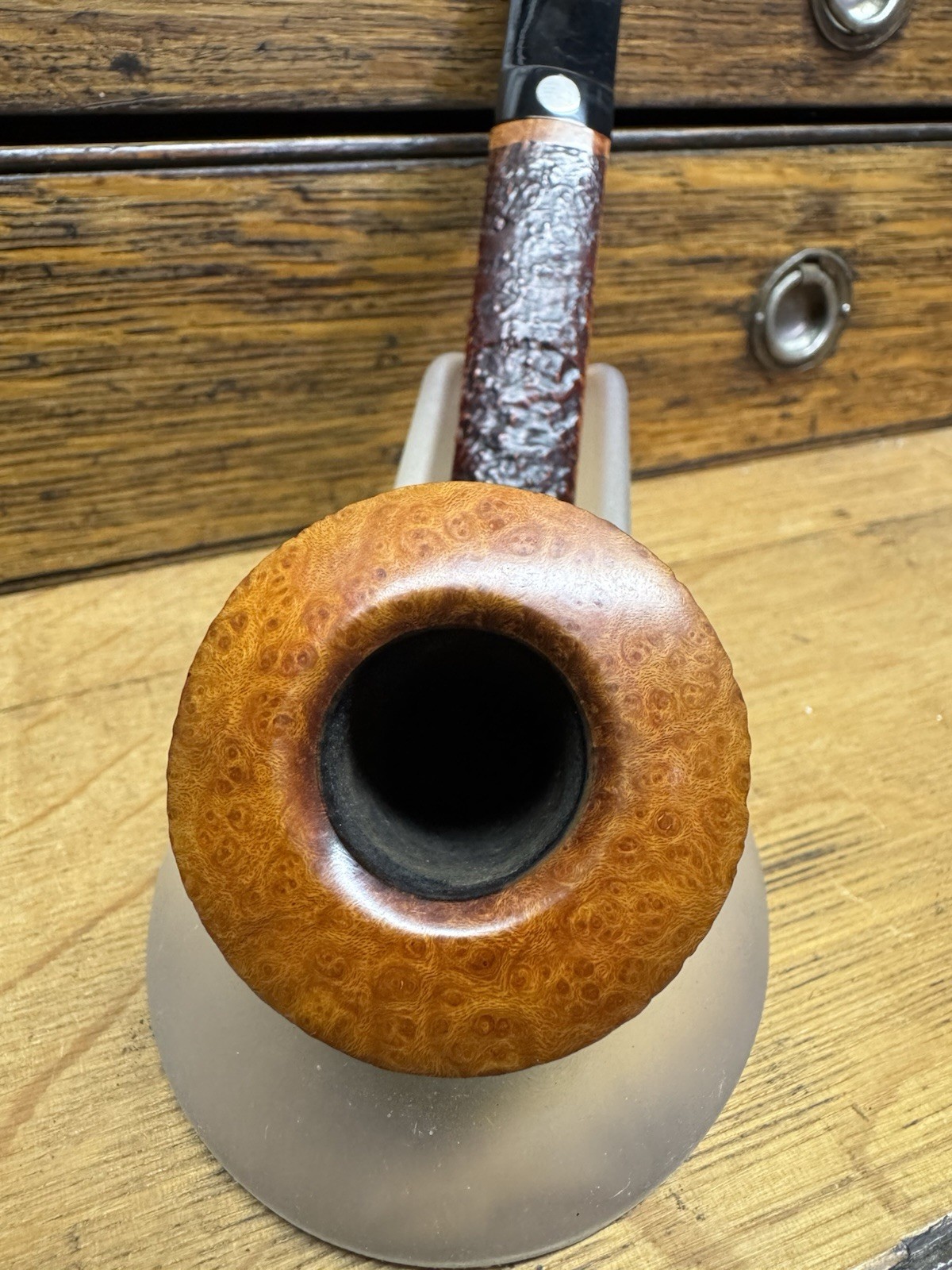 Mastro De Paja Two Sun 1C Media Oval Shank Dublin Superb Italian Estate Pipe
